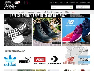 journeys shoe store website